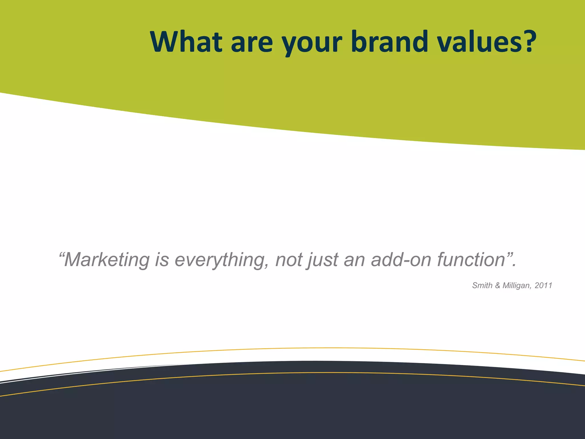 “Don’t tell me how funny you are, tell me a joke that makes me laugh” Gav Thompson, O2