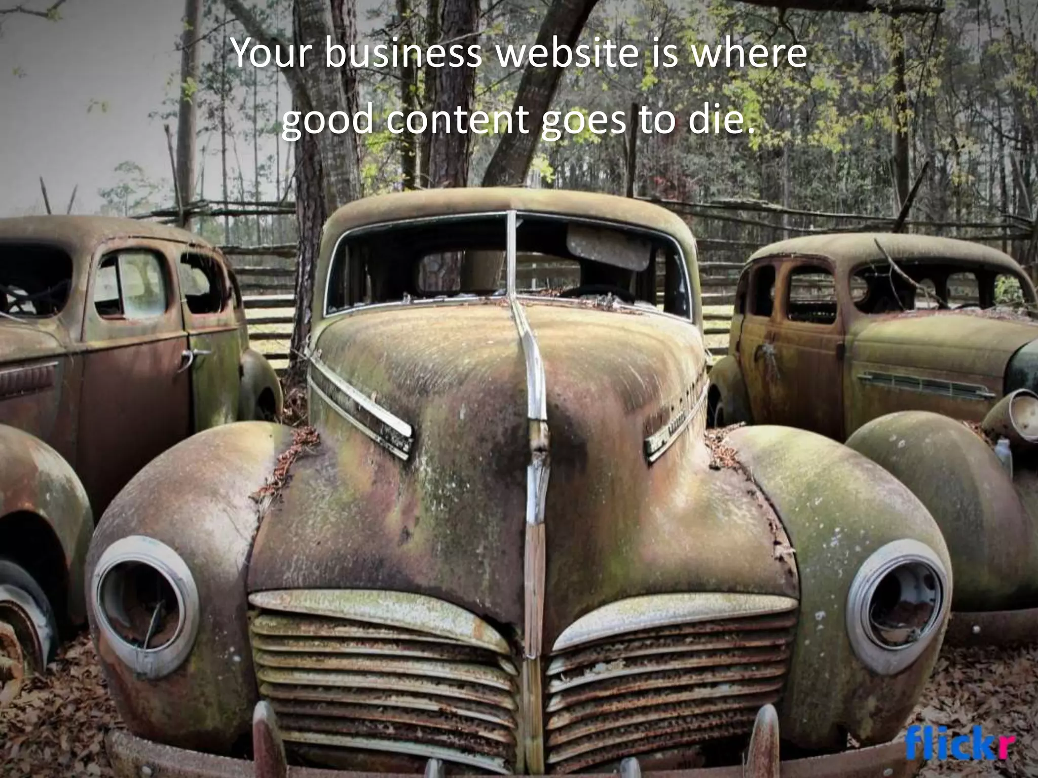 Key Concepts  Have a purpose(s) for your site