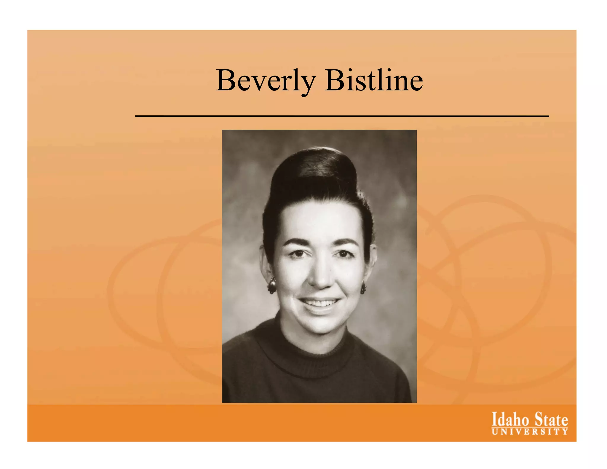Beverly Bistline
 