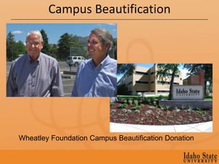 Campus Beautification




Wheatley Foundation Campus Beautification Donation
 