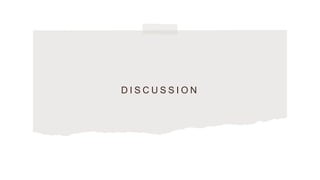 D I S C U S S I O N
 