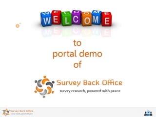 to
portal demo
of
 