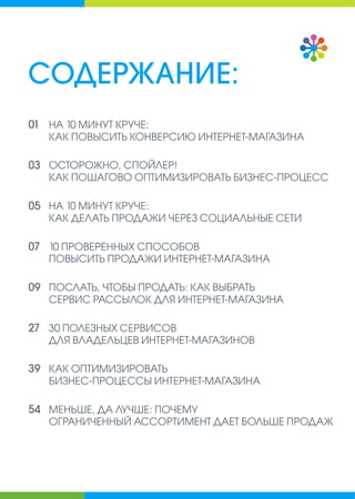 Руководитель интернет-магазина: сборник полезных материалов