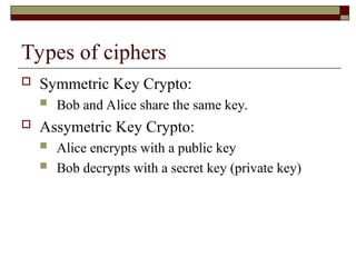 Sbox_design.pptIn the Data Encryption Standard (DES), S-boxes ...