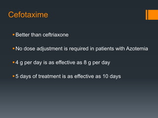 Spontaneous Bacterial peritonitis