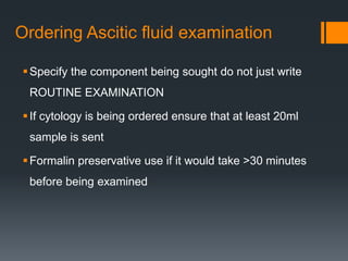 Spontaneous Bacterial peritonitis