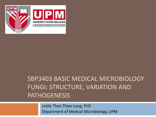 SBP3403 Fungi- Structure, Variation and Pathogenesis (Jun 2021).pdf