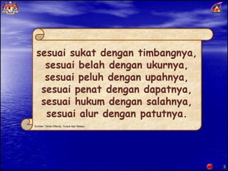 Sumber: Tenas Effendy, Tunjuk Ajar Melayu 