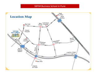 SBPIM Business School In Pune
 