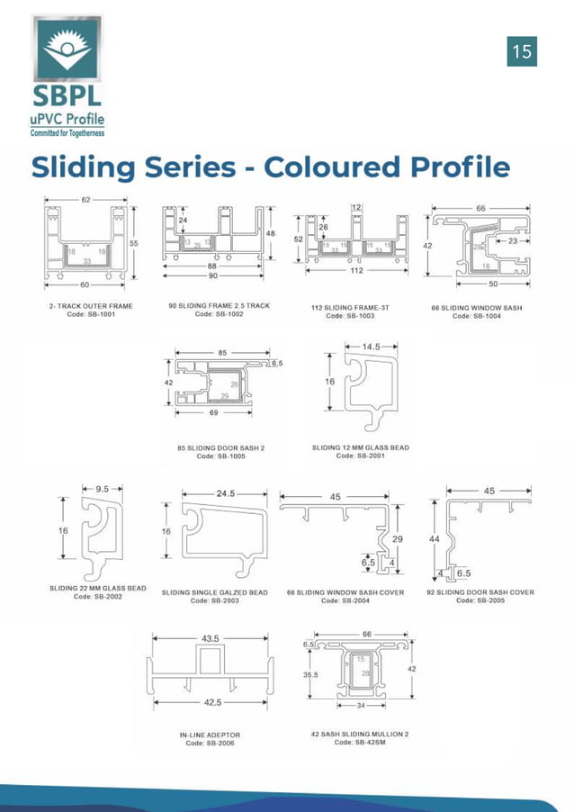 SBPL uPVC Profile PDF