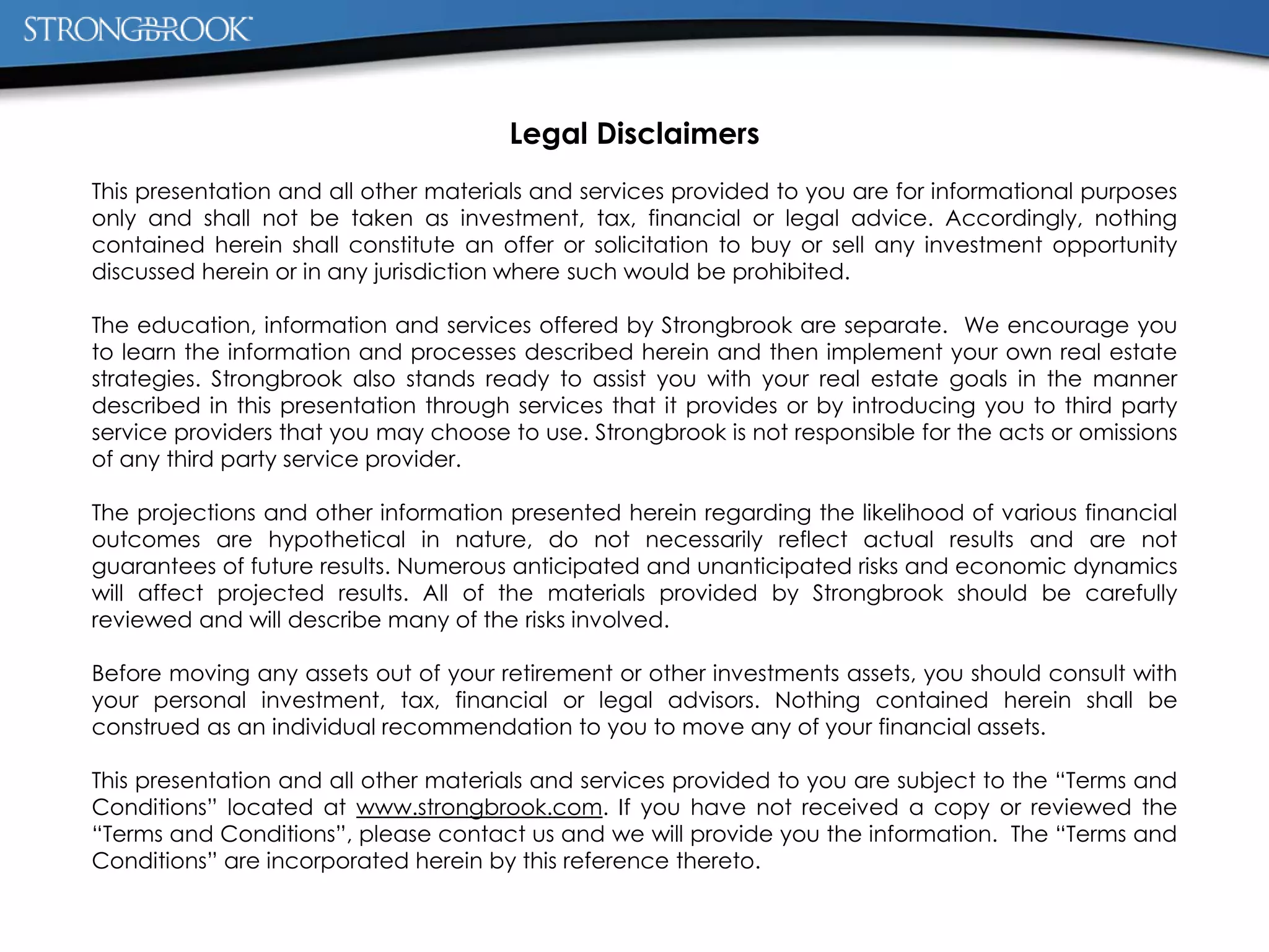 Finance Blogs And Legal Disclaimers