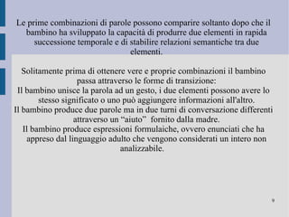 Prime combinazioni di parole 