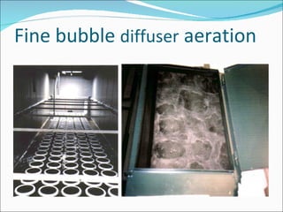 Fine bubble  diffuser  aeration 