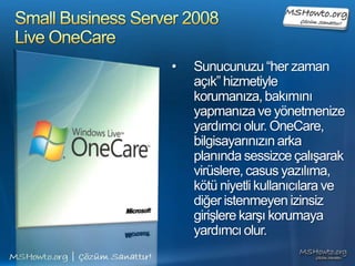 DHCP VeritabanıSmall Business Server 2008 DNS DHCP Nasıl ÇalışırDHCP İstemci1:IP yapılandırması DHCP Serverdan sağlanmaktaDHCP olmayanİstemci elle IPyapılandırılmışKira yenilenmesiKiraya verilmesiSBS DHCP SunucuDHCP İstemci2:IP yapılandırması DHCP Serverdan sağlanmakta