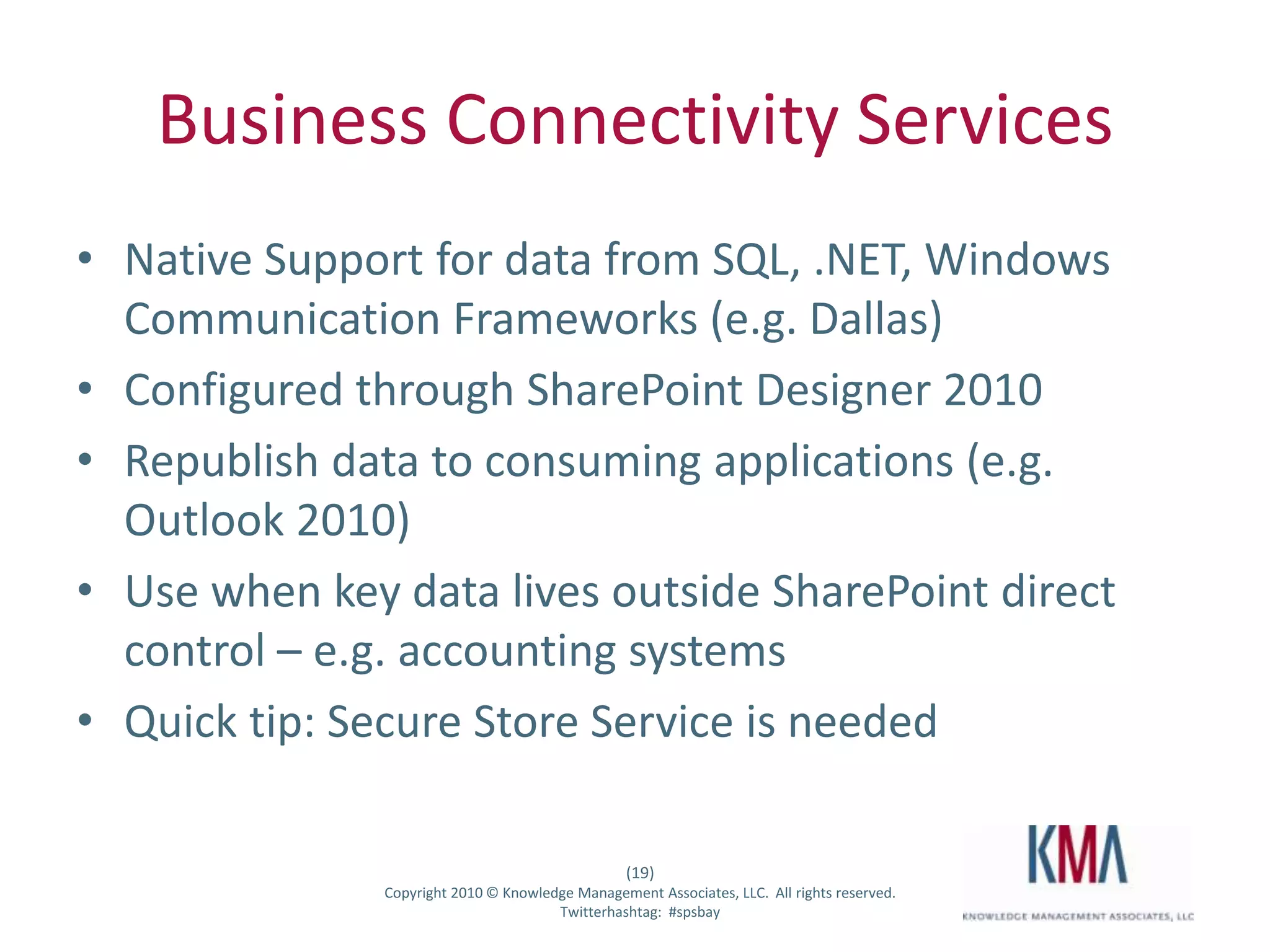 Surrounding TechnologiesAnalysis Services (Cubes)SQL Server Integration Services (DTS)AS-based Dashboard Designer and ReportsProject Dallas