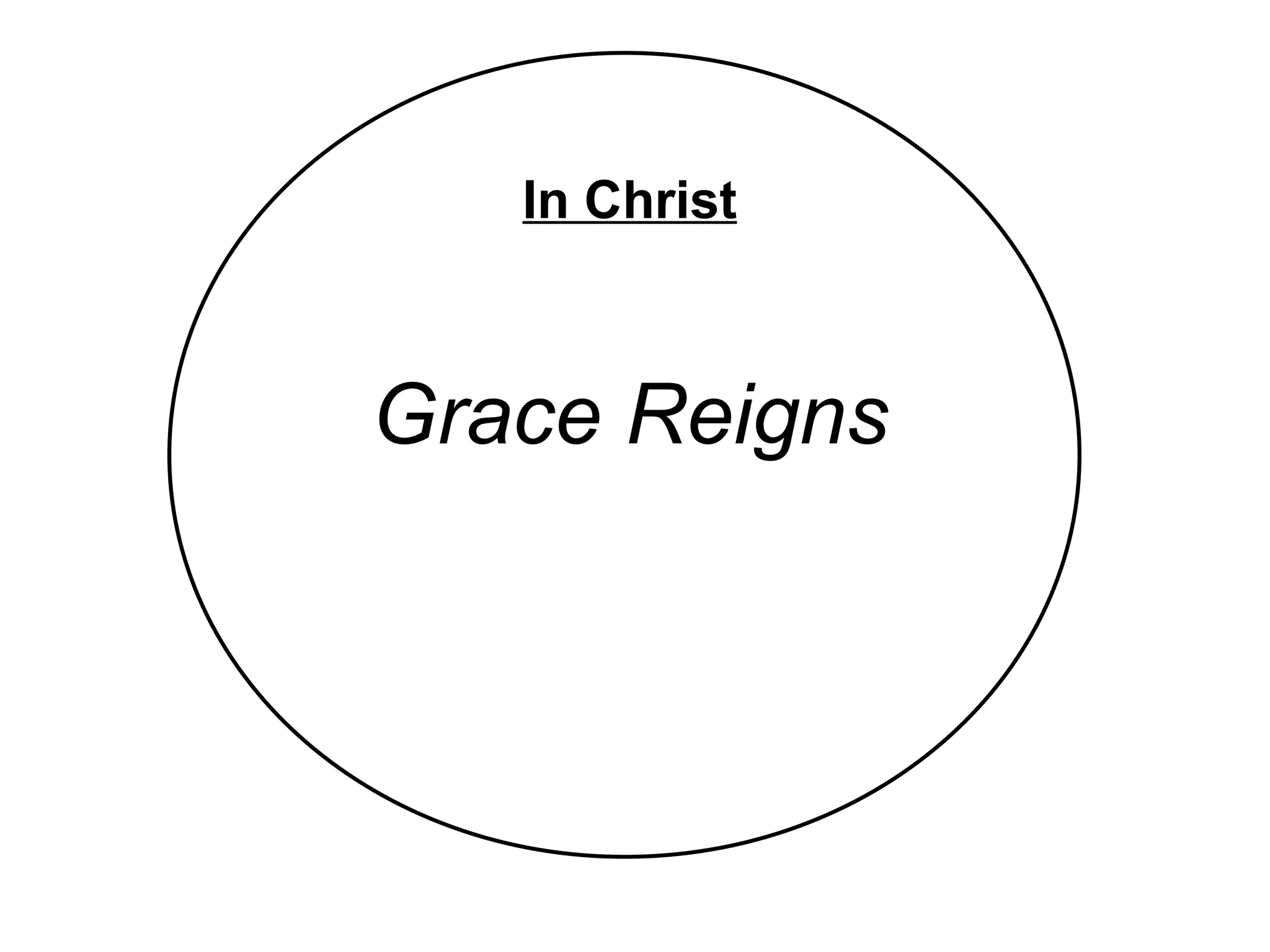 In Christ Grace Reigns 