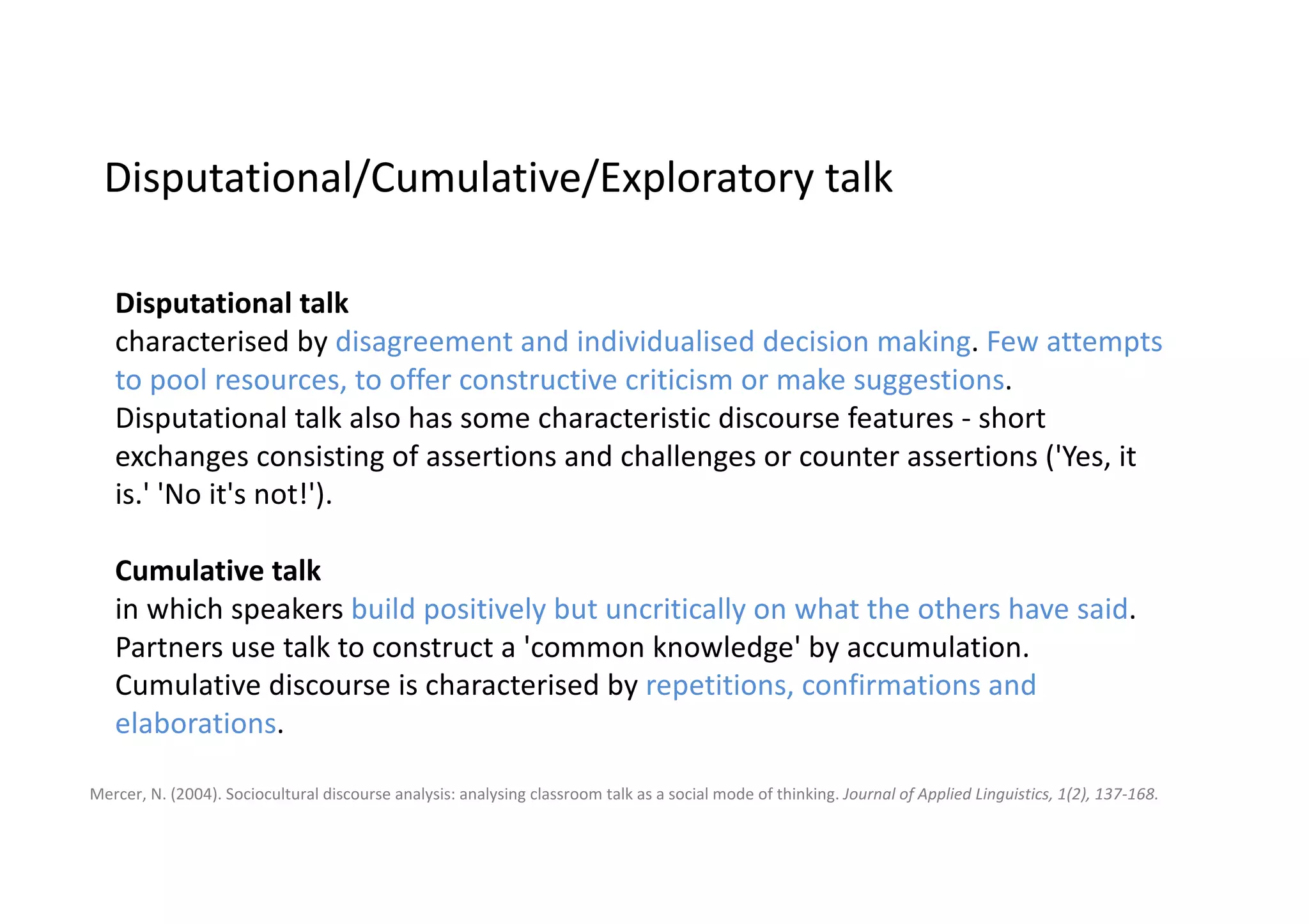 1
CIC’s Text Analytics Pipeline (TAP)
A set of linguistic analysis modules + AWA UI —> OSS release
Preparation of texts:
text cleaning –> de-identification –> indexing –> metadata management
Analysis of texts:
• Metrics: lengths of words, sentences, paragraphs, and statistics of these
• Syllables: metrics at the word level based on syllables
• Named Entities: e.g. names of People, Places
• Statistics: e.g. noun-verb ratio
• Vocabulary: compound words, occurrences at sentence, paragraph and document leve
• Expressions: epistemic, self-critique and affective compound words
• Spelling: feedback on spelling and basic grammar
• Rhetorical moves: in analytical and reflective writing
• Complexity: measures of the complexity of words, sentences and paragraphs
 