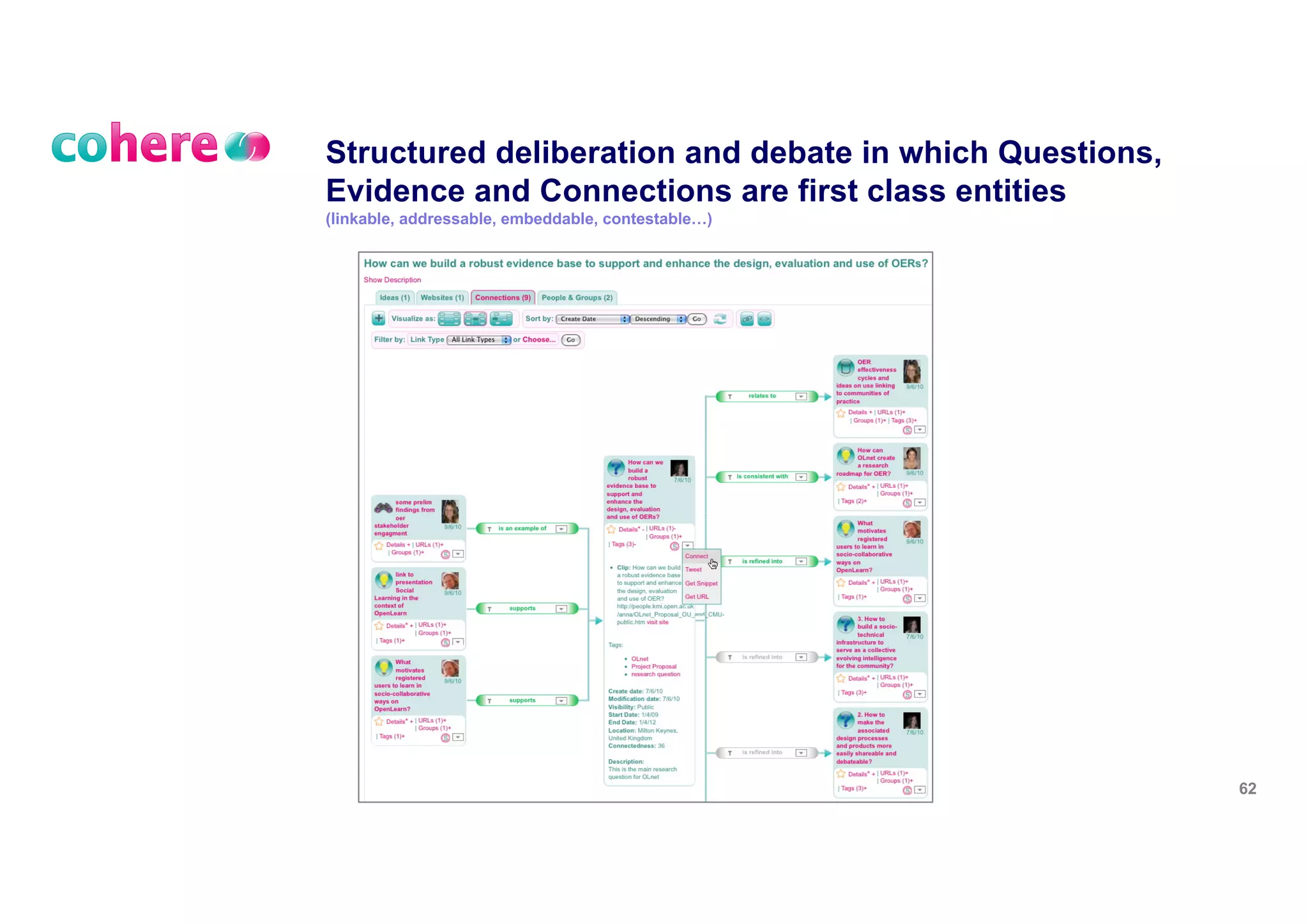 User/community-defined visual language
62
 