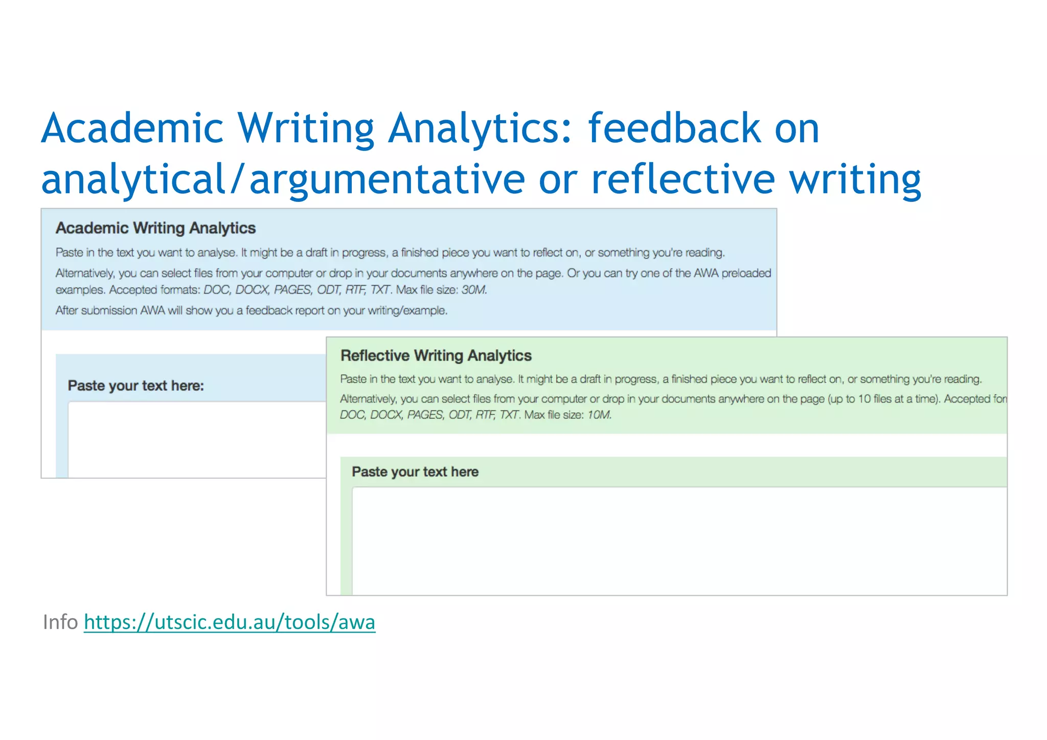 Solution
NLP could move us beyond simple
forum metrics, and help make sense of
the quality of contribution
 