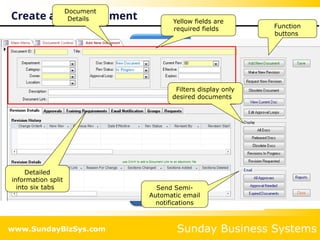 Document control and Employee Training management for ISO 9001 ...