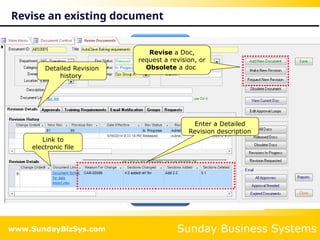 Document control and Employee Training management for ISO 9001 ...