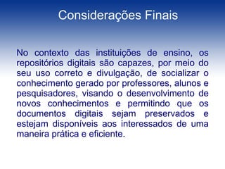 Opções e métodos de busca;