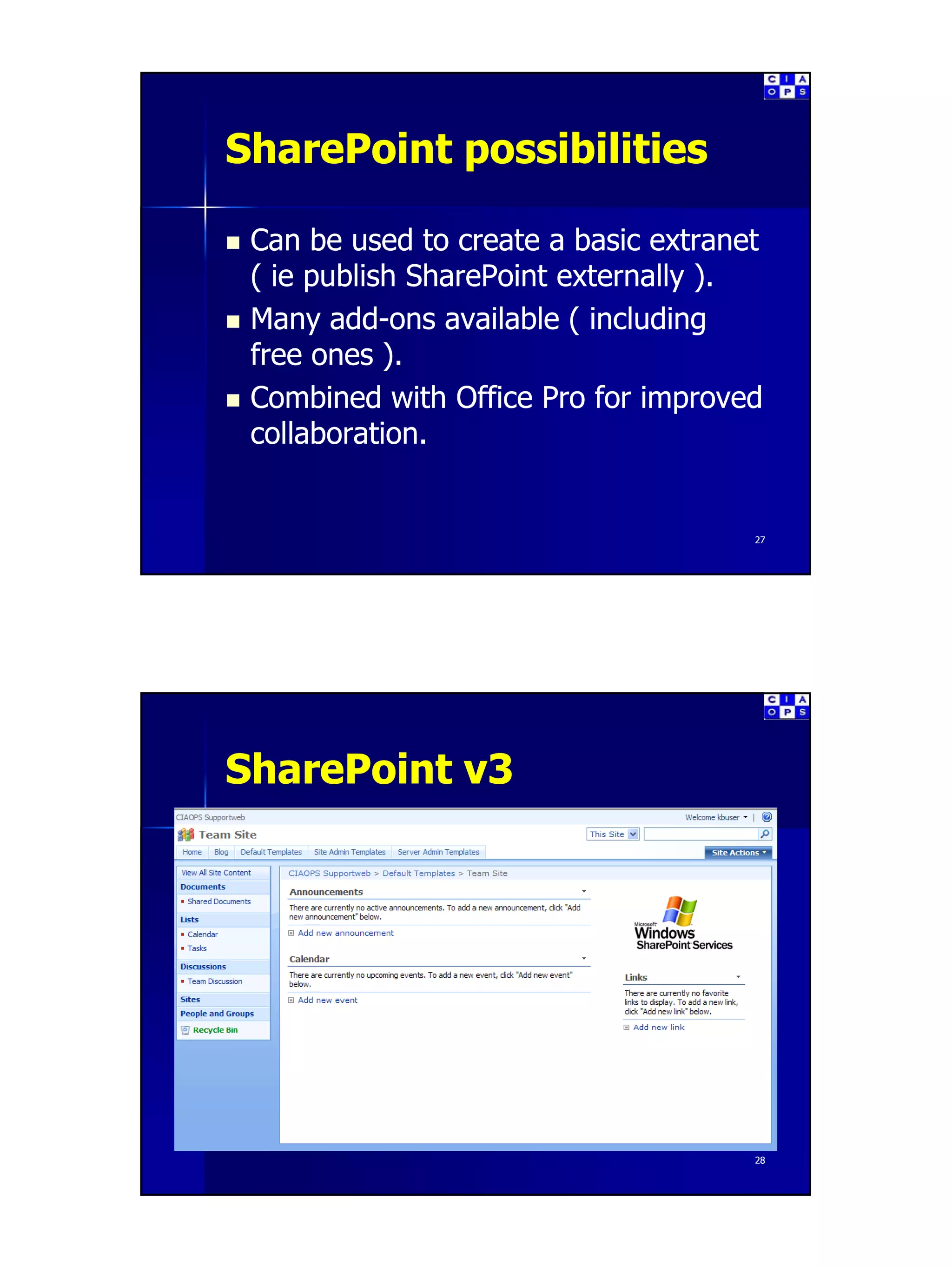 Introduction to Small Business Server Part 3