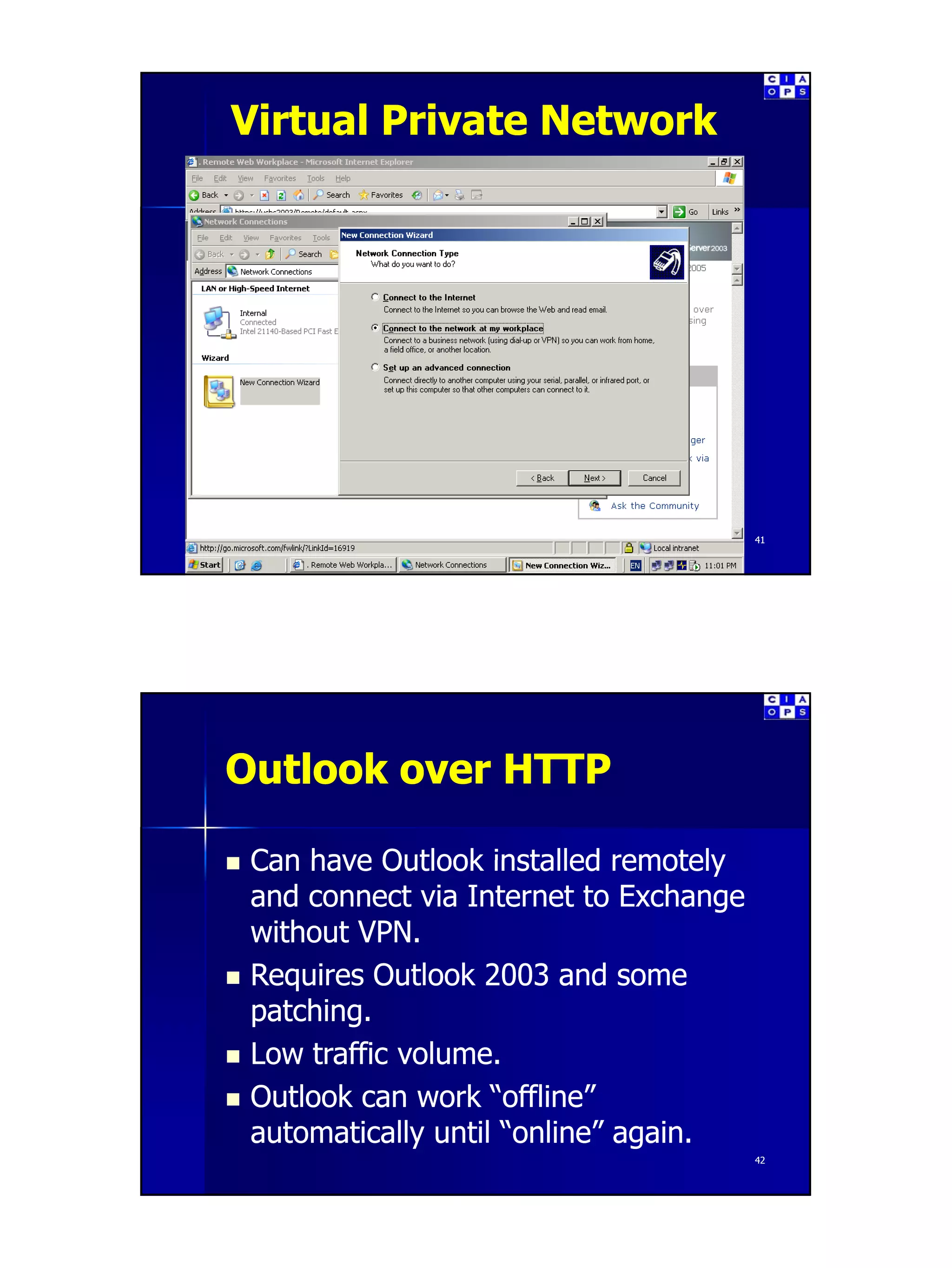 Introduction to Small Business Server Part 3