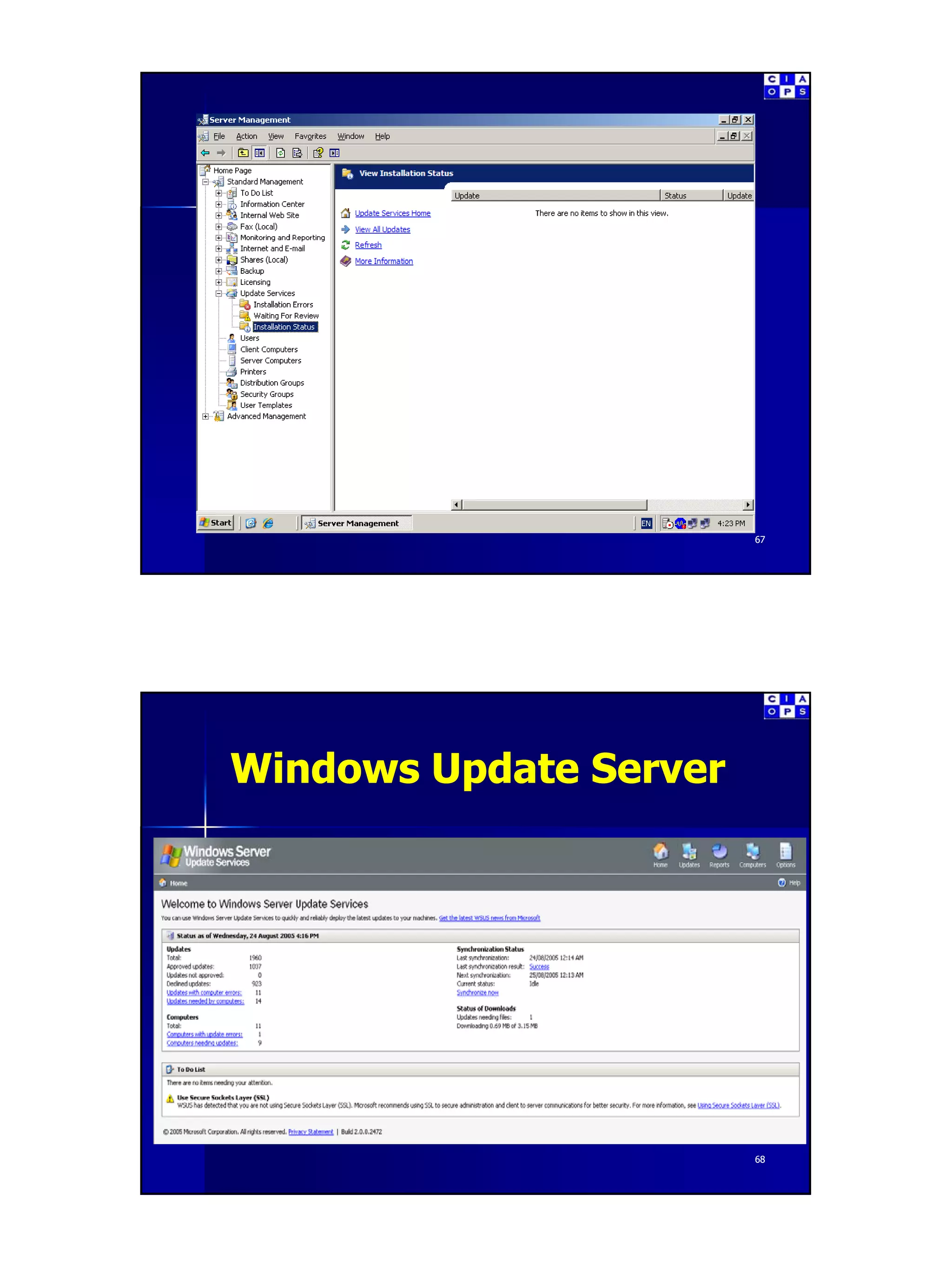 Introduction to Small Business Server Part 3