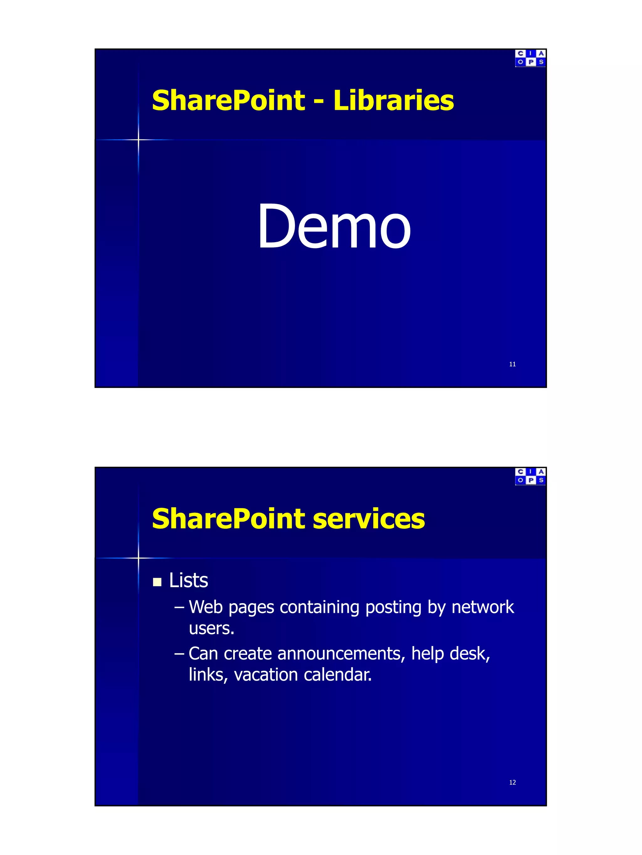 Introduction to Small Business Server Part 3