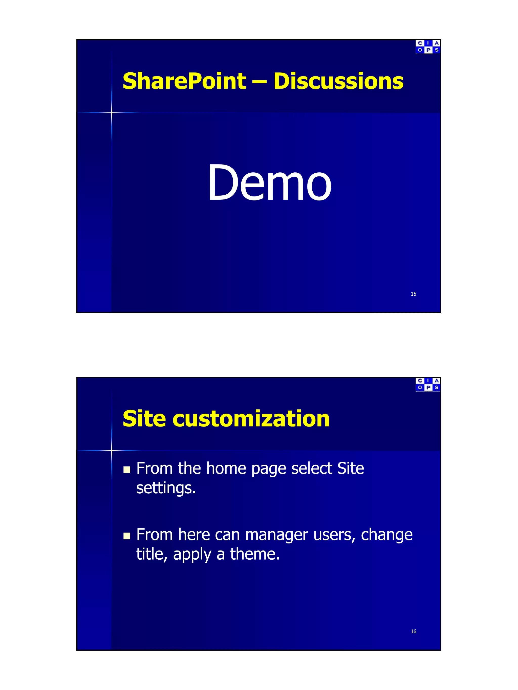 Introduction to Small Business Server Part 3