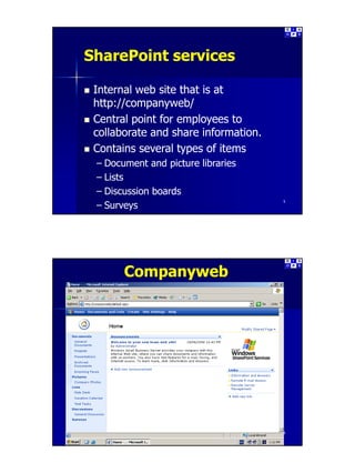 Introduction to Small Business Server Part 3
