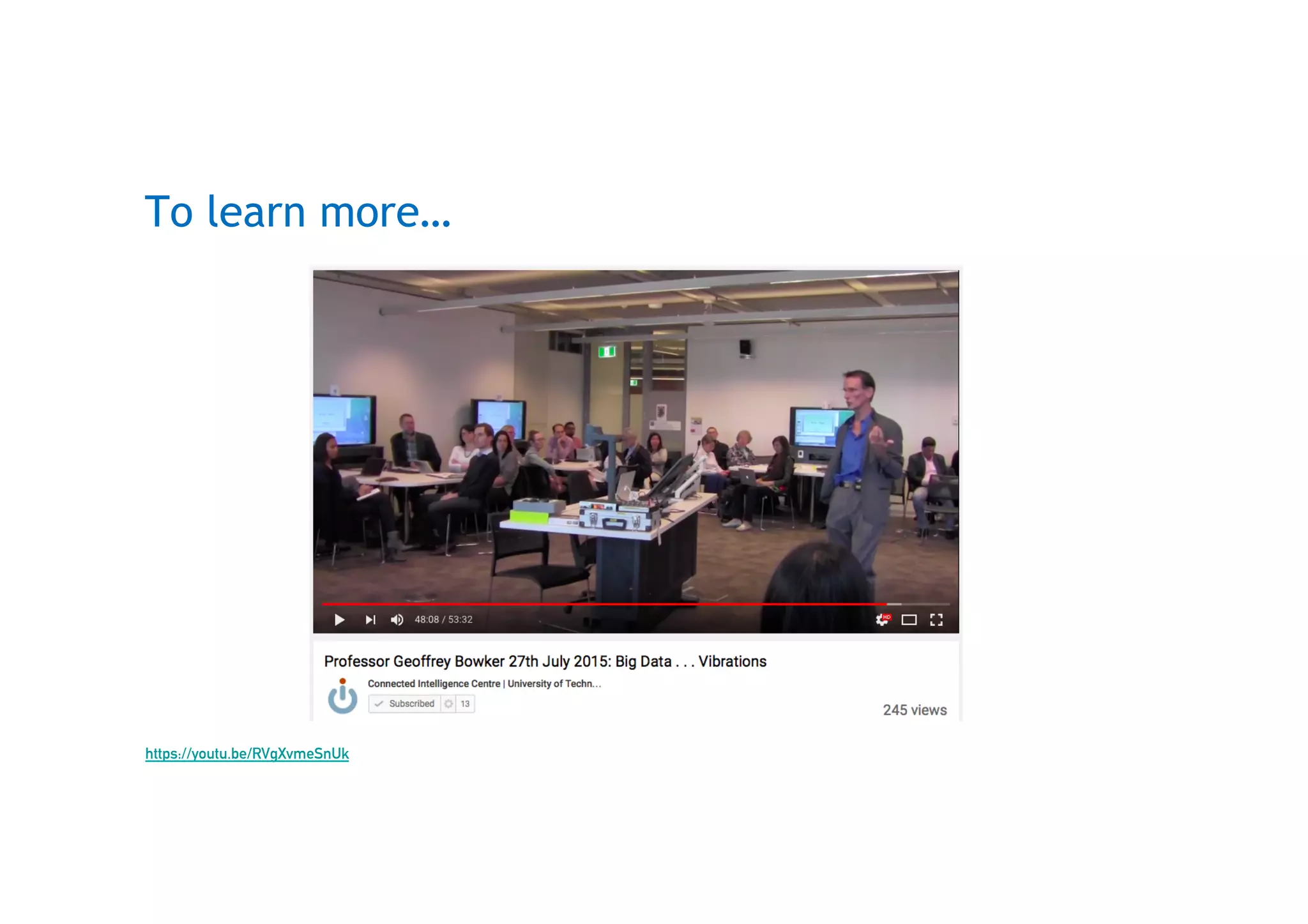 To learn more…
https://youtu.be/RVgXvmeSnUk
 