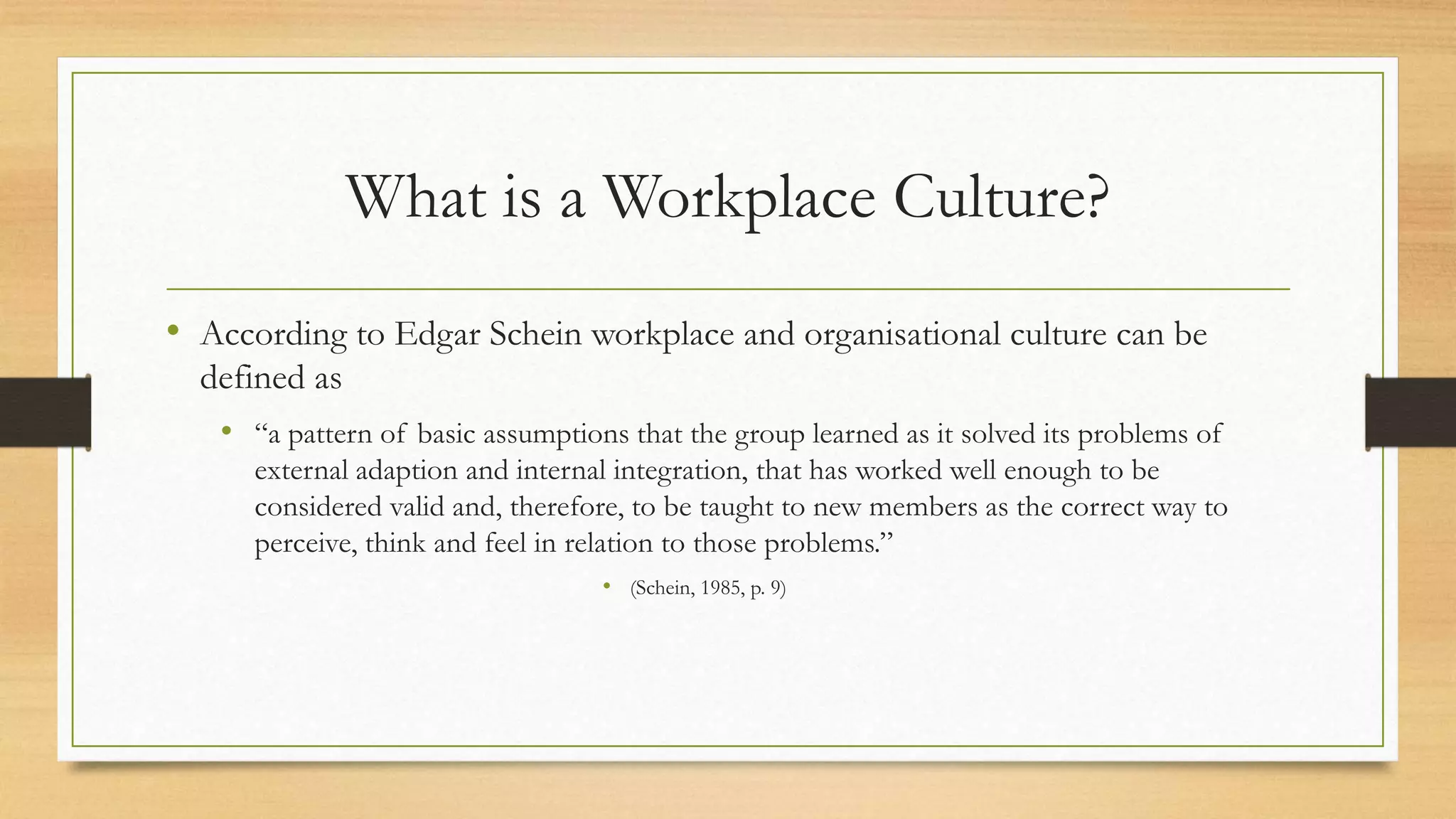 Workplace Culture in Step by Step | PPTX