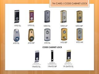 DOOR LOCKS - FULL LIST | PDF