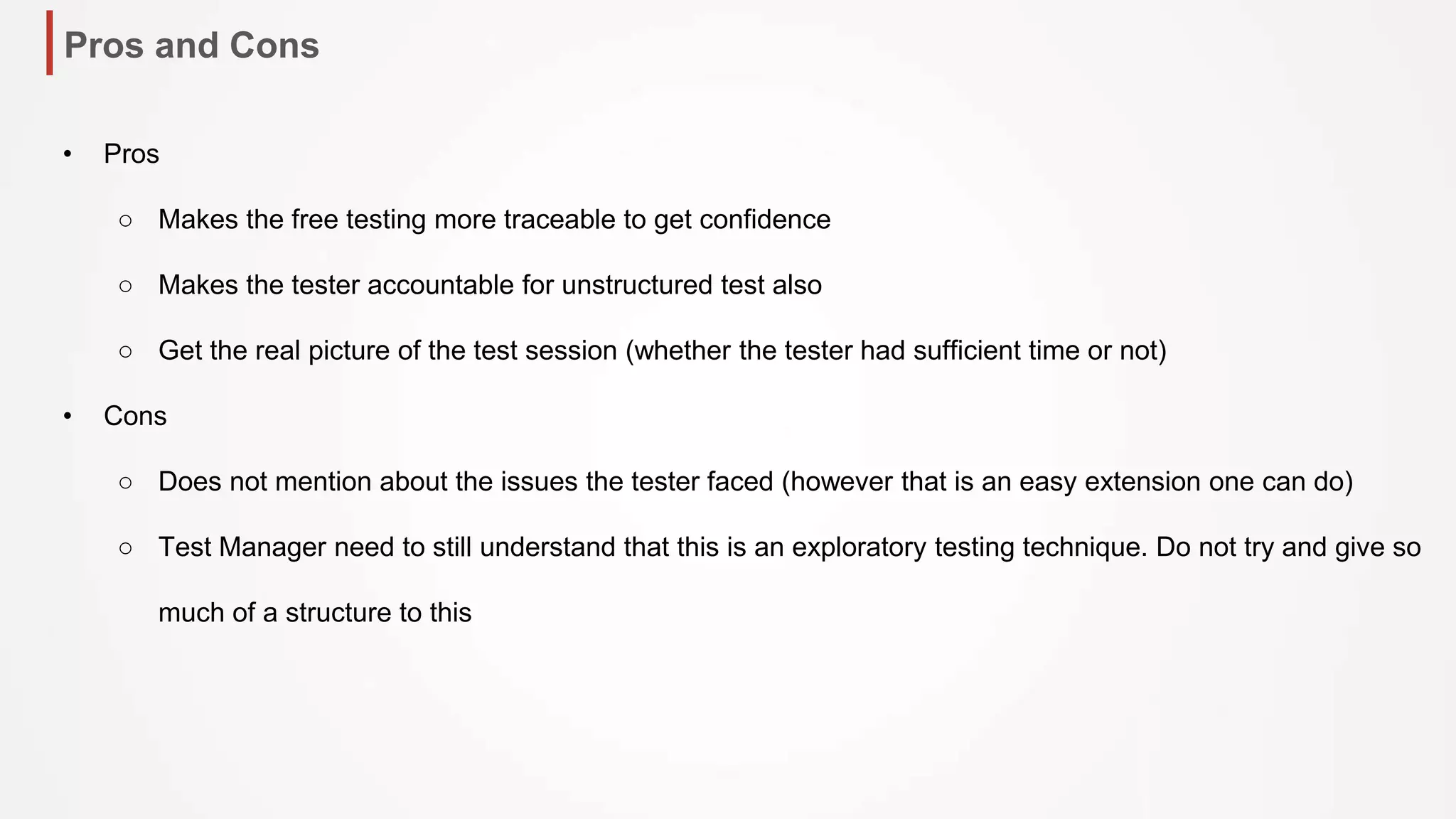 Session Based Test Management PPT Session based test management ppt