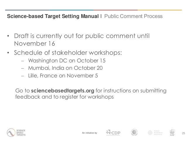 Science-based Target Setting Manual Webinar Presentation Slide 25