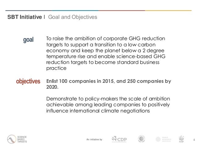 Science-based Target Setting Manual Webinar Presentation Slide 4
