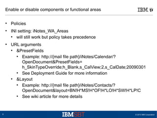 Learn everything about IBM iNotes Customization | PDF