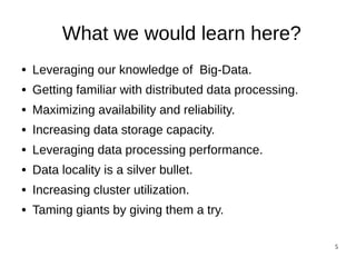 What can I do on a Single Machine? 
5 
● MVC Programming 
● Regular Biz Apps 
● 100 GBs Data 
● Web Surfing 
● ... 
 