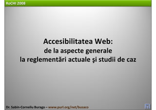 Accesibilitatea Web