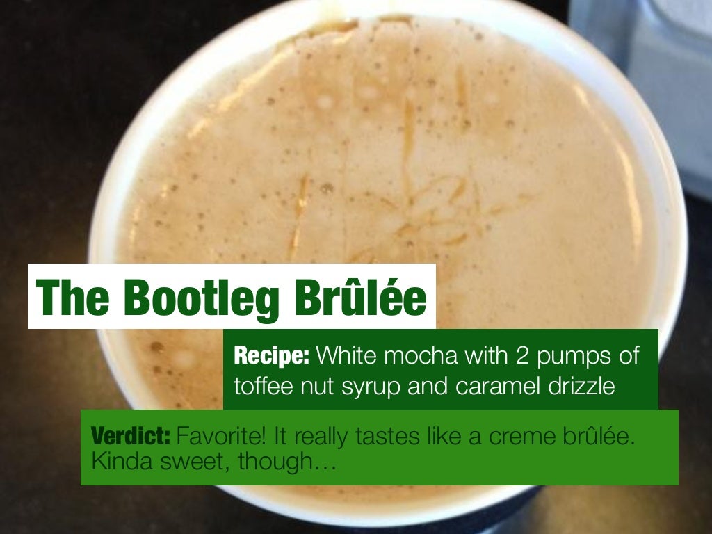 The Bootleg Brulee Recipe White