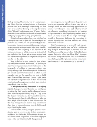 10 Principles of Strategic Leadership | PDF