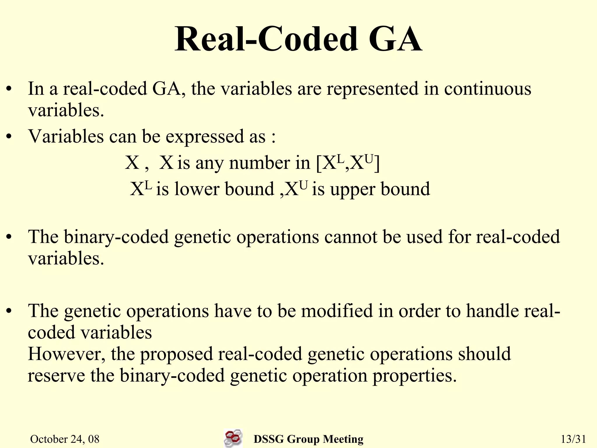 Simulated Binary Crossover