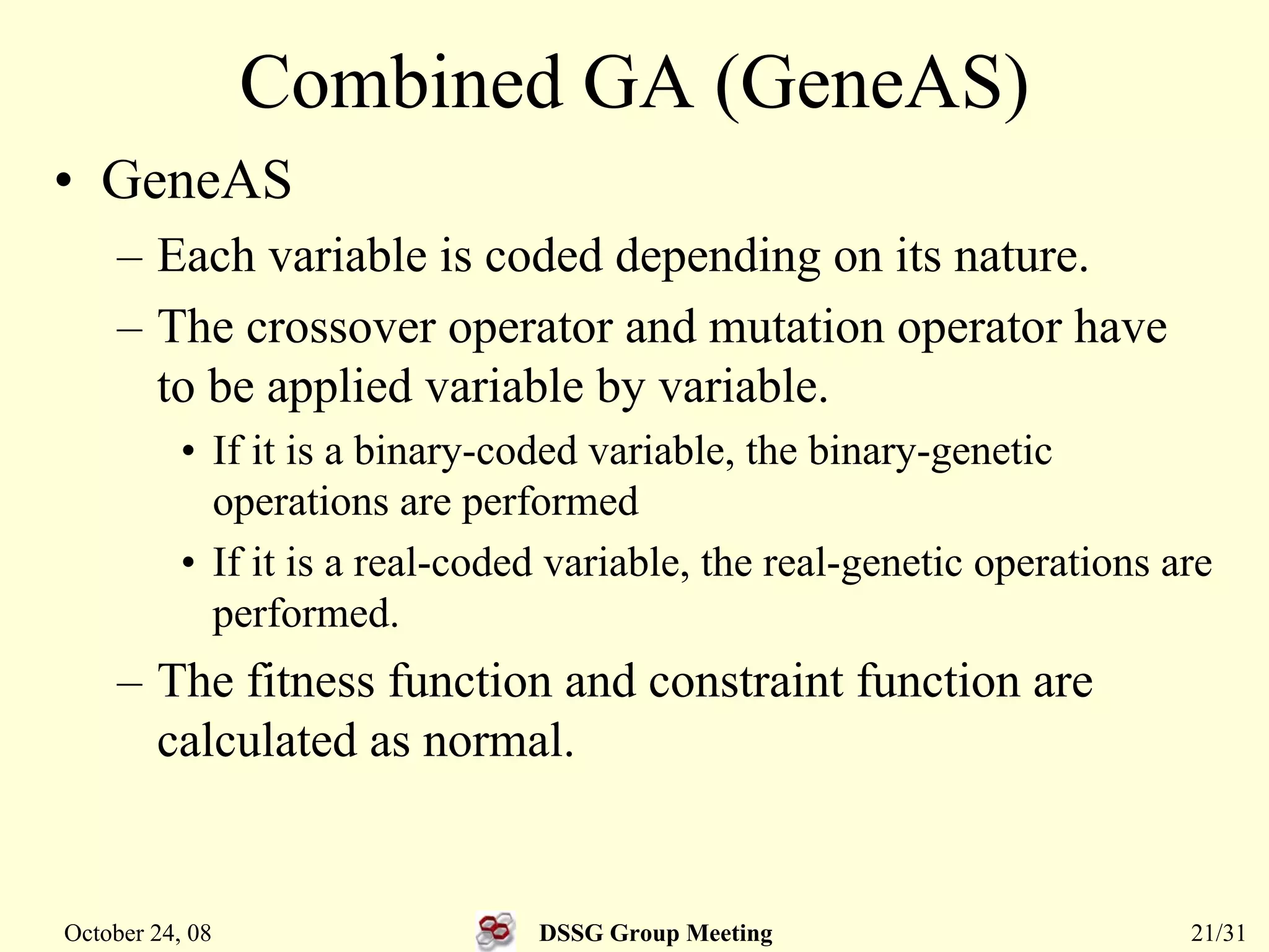Simulated Binary Crossover