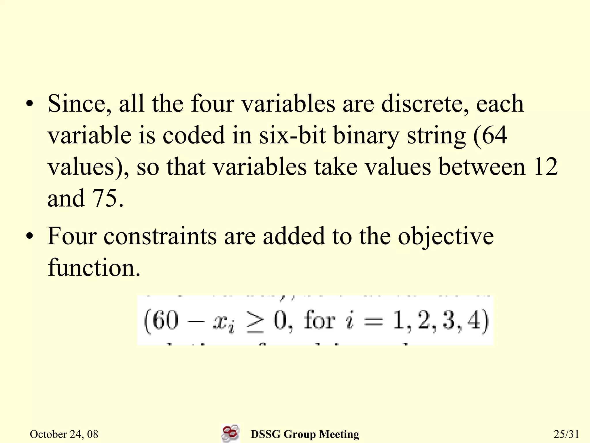 Simulated Binary Crossover