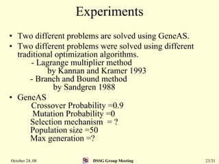 Simulated Binary Crossover