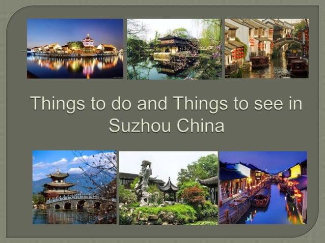 Ascott Midtown Suzhou Things To Do And Things To See In Suzhou