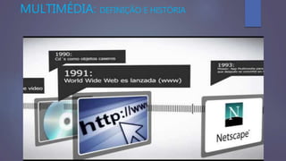 MULTIMÉDIA: DEFINIÇÃO E HISTÓRIA
 