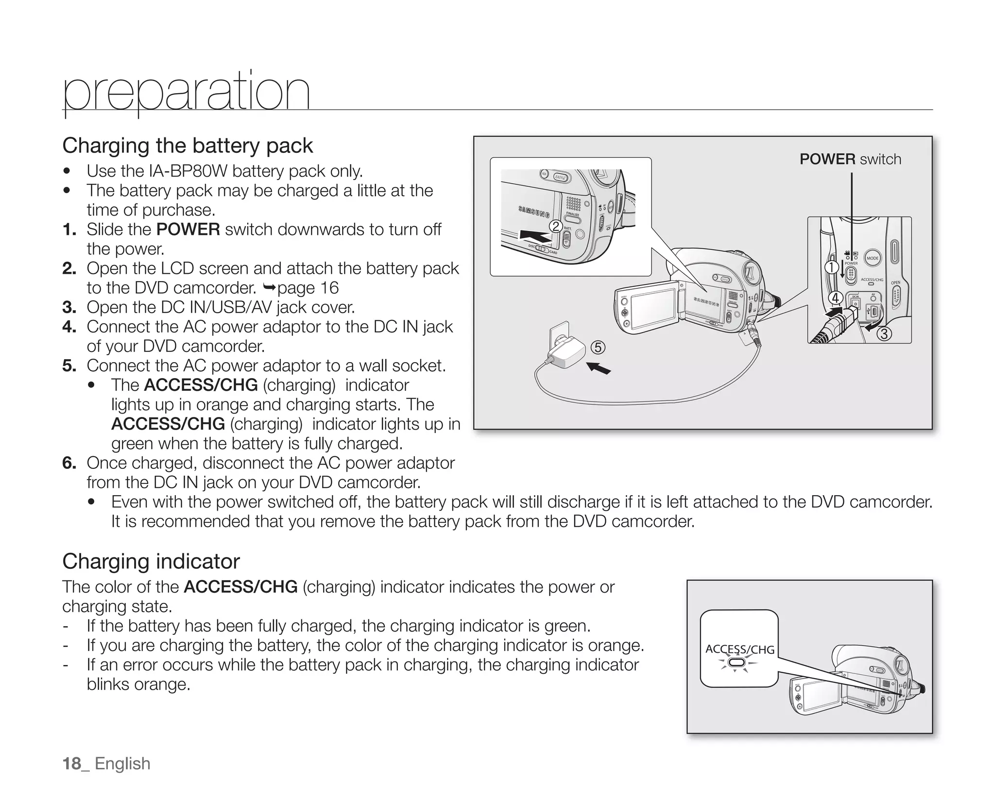 Samsung Camcorder SC-DX100 User Manual